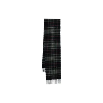 BARBOUR Check Fringed Edge Scarf