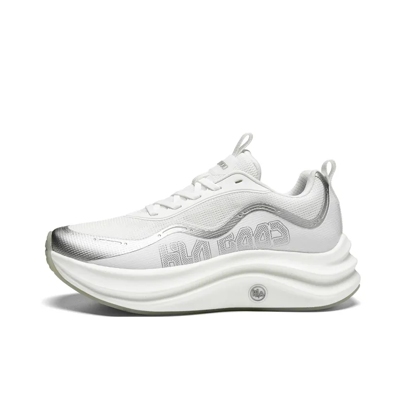 HLA Flyknit Breathable Height Increasing Casual Shoes Athletic Shoes Men-0