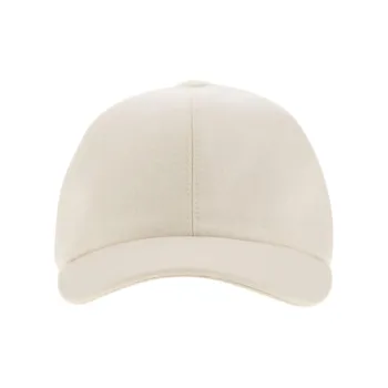 FEDELI Cashmere Baseball Caps Men White