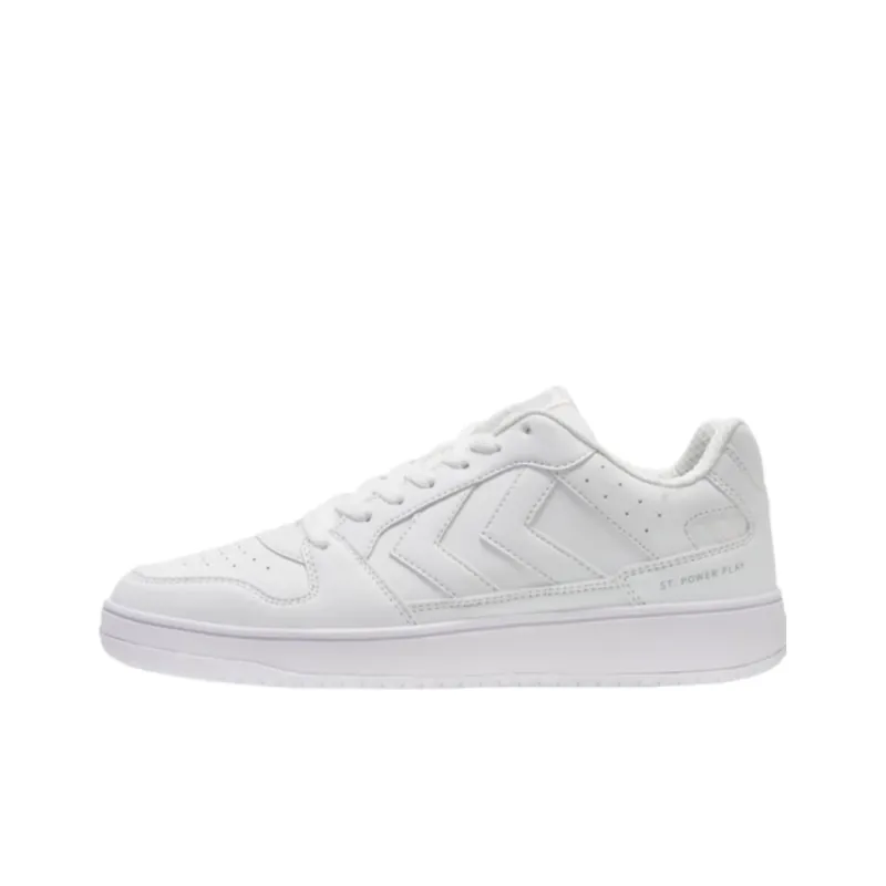 Hummel Low Top Skateboard Shoes Unisex White-0