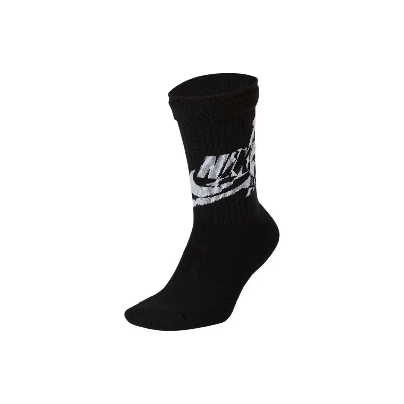 Jordan Mid-Calf Socks Men's Men's 1 Pack Black-2