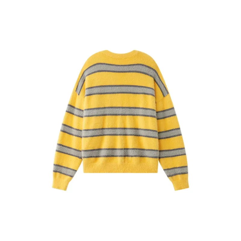 LOVE ME LATER American Relaxed Draped Knitwear For Autumn Unisex-7