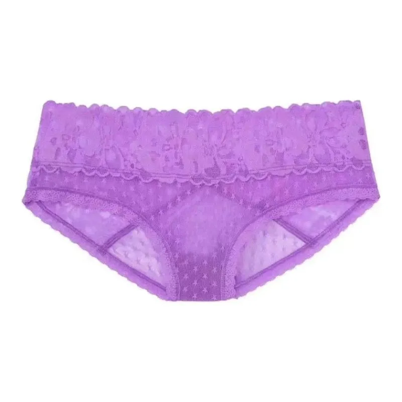 Victoria's Secret Underpants Women's 1 Pack Purple Lace-0