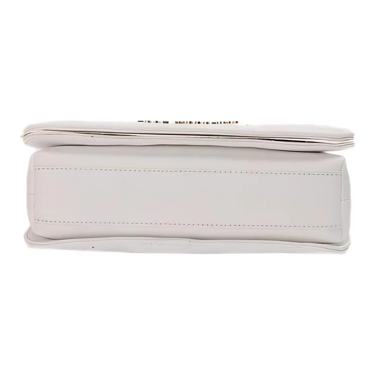 LOVE MOSCHINO PU Crossbody Bag Shoulder Bag Women's White-2
