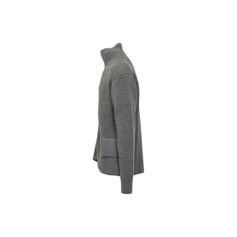 JIL SANDER Zip Up Knitted Cardigan-2