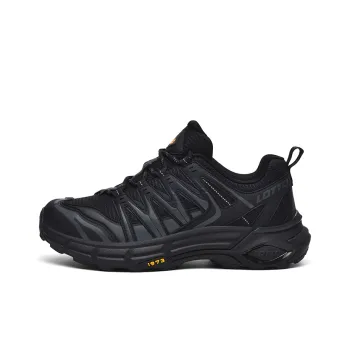 LOTTO Joy Journey Anti Slip Wear Resistant Low Top Outdoor Sports Hiking Trekking Shoes Men Black