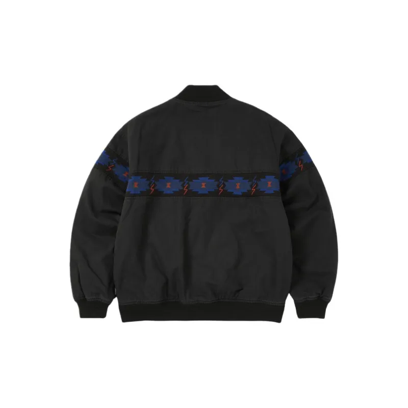 Thisisneverthat FW24 Lined Bomber Jacket Jacket Unisex Black-1