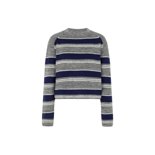 MEIYANG Knitwear Women's Blue Gray