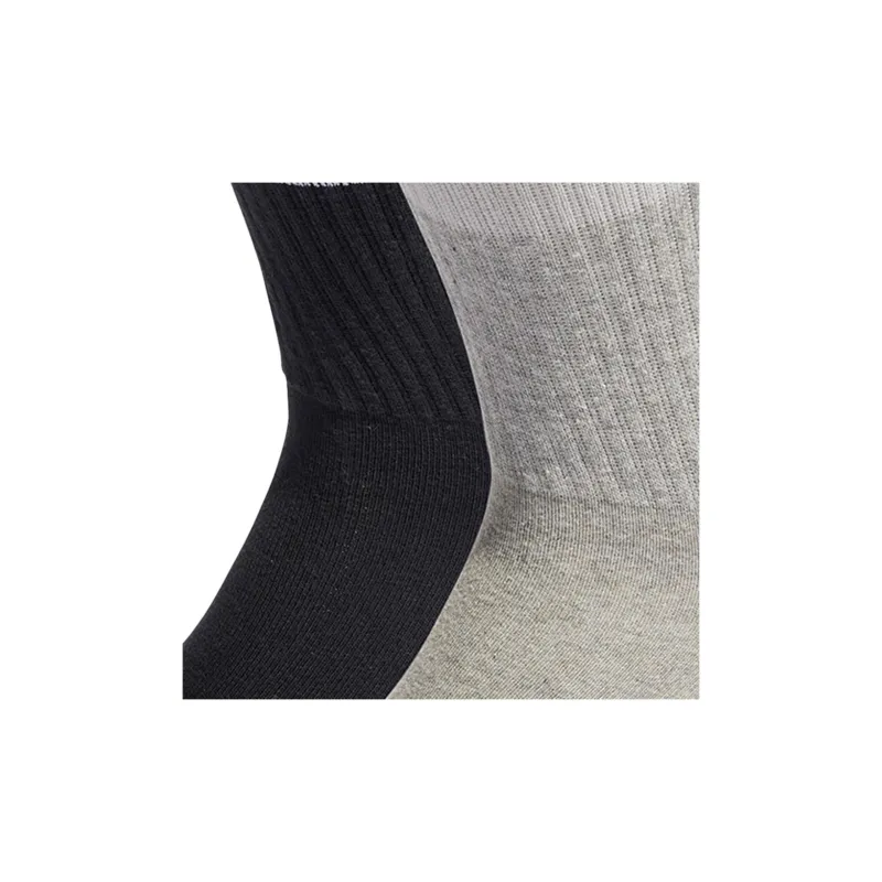 Adidas Originals 3 STRIPES CREW SOCKS 2 PAIRS Mid Calf Socks Unisex 2 Pack-3