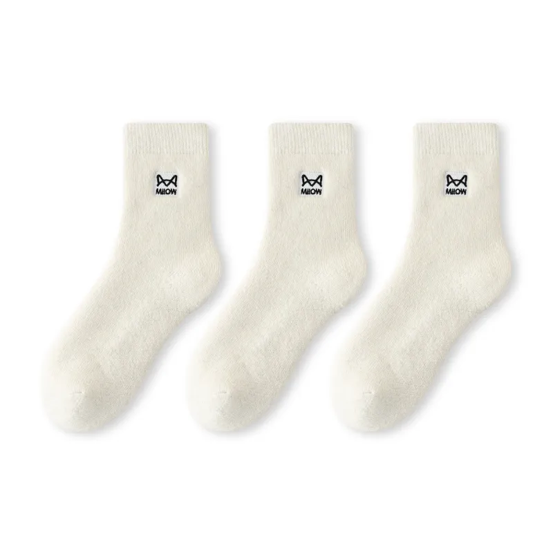 MIIOW Fruit Printing Series Mid Calf Socks Men 3 Pack-6