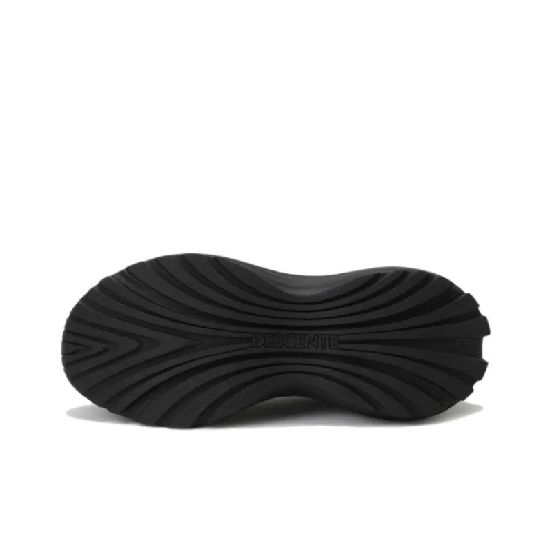 DESCENTE City Lift Slip Resistant Low Top Running Shoes Unisex Black-4