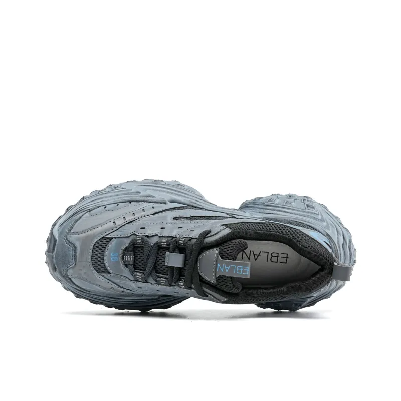EBLAN Chunky Sneakers Unisex Black-4