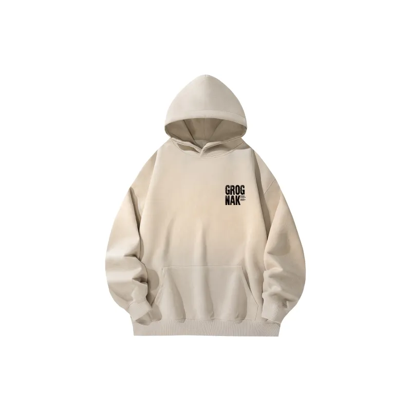 GROGNAK Sweatshirt Unisex Fleece Lined Thin Optional-13