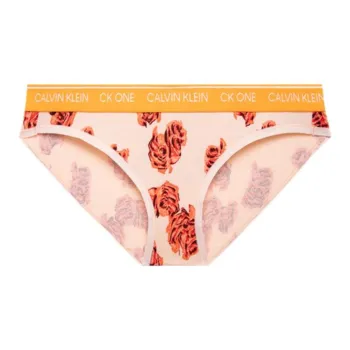 CALVIN KLEIN Underpants Women's 1 Pack Pink Base With Red Rose