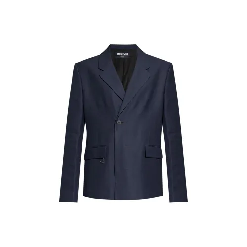 Jacquemus Business Suits Men Marine Blue