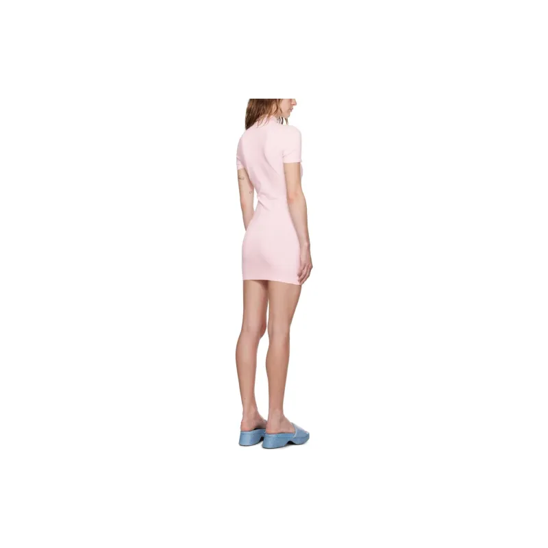 Alexander Wang Short Sleeved Dress Women's Pink-1