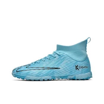 DOUBLE STAR 88 Lightweight And Wear resistant Soccer Shoes Unisex Blue