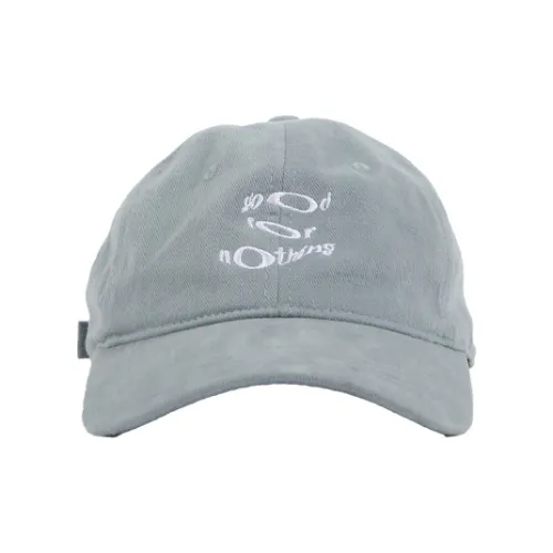 GOOD FOR NOTHING Brushed Cotton Baseball Caps Unisex Multicolor