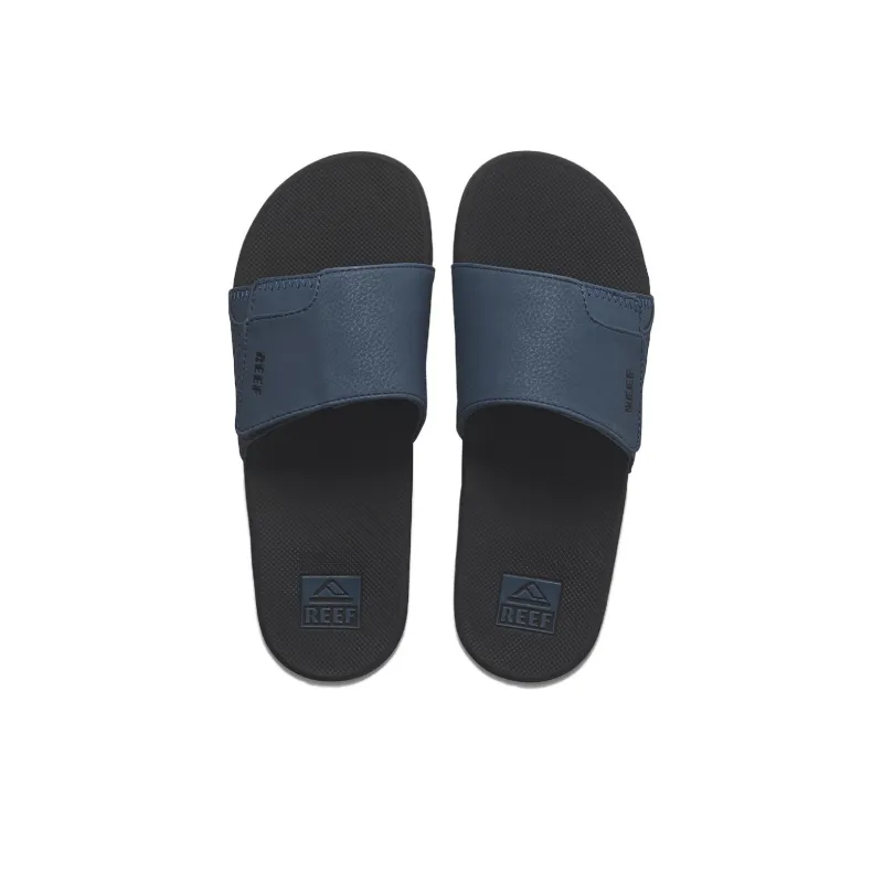REEF Rubber Sole Slip-Resistant Abrasion-Resistant Slide Slippers Men Blue-3