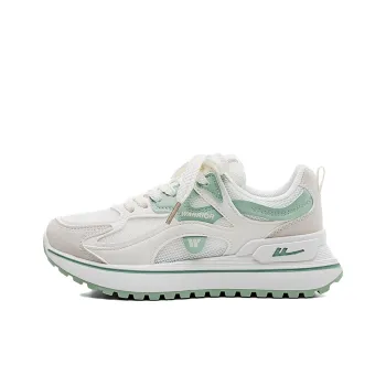 WARRIOR Chunky Sneakers Women's Low Top Green