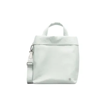 Lululemon Polyurethane Shoulder Bag, Crossbody Bag, Handbag Regular Women's Pond Green