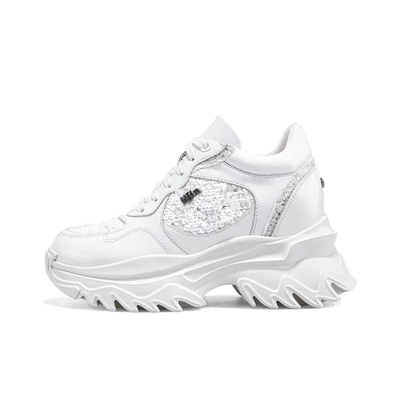 IiJin Low-Top Chunky Sneakers Women's-0