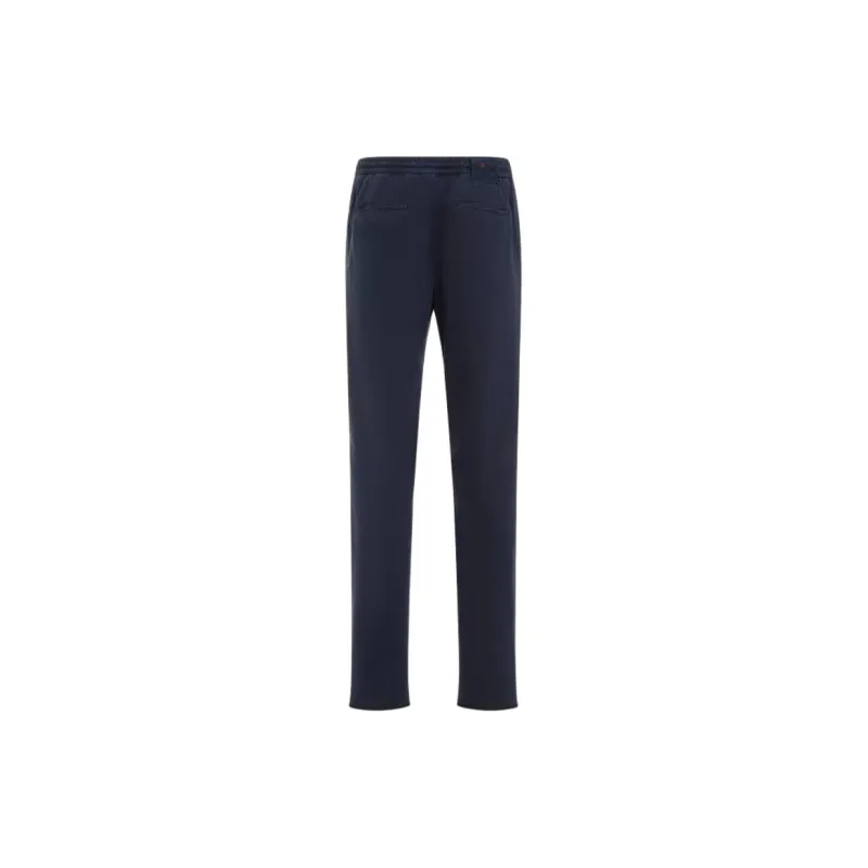 KITON Pleated Detail Straight Leg Trousers-1