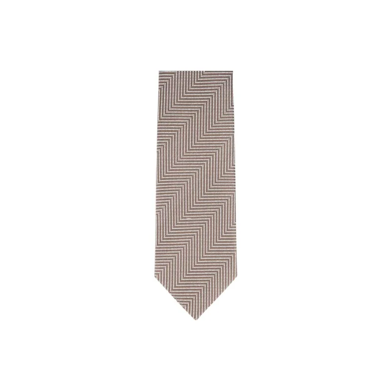 TOM FORD Herringbone Pattern Tie-2