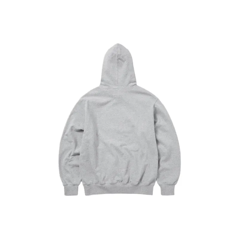 Thisisneverthat FW24 T Logo LT Hoodie Sweatshirt Unisex Heather Gray-1