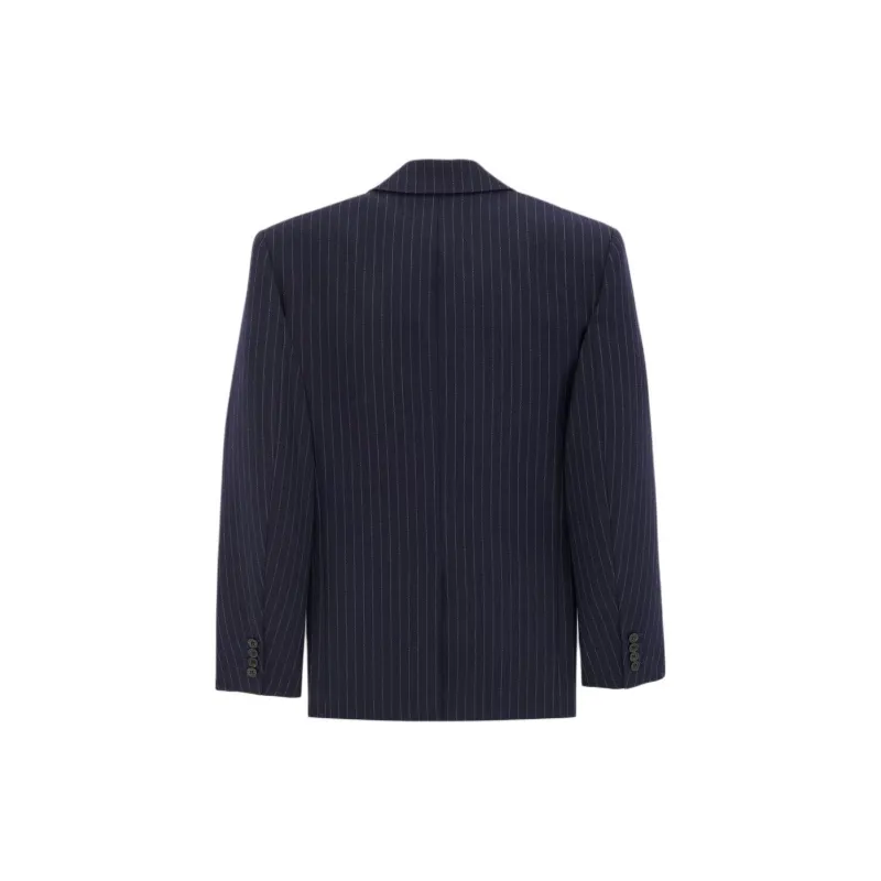 SAINT LAURENT Oversized Striped Jacket-1