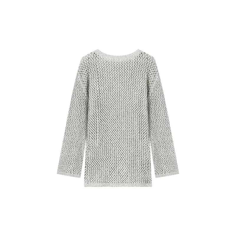 THE SEA LIFE Knitwear Women's Dusty Gray-1