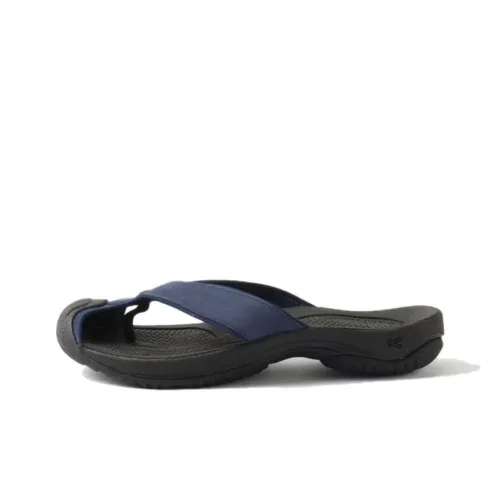 KEEN Slip Resistant Flip Flops Men Blue