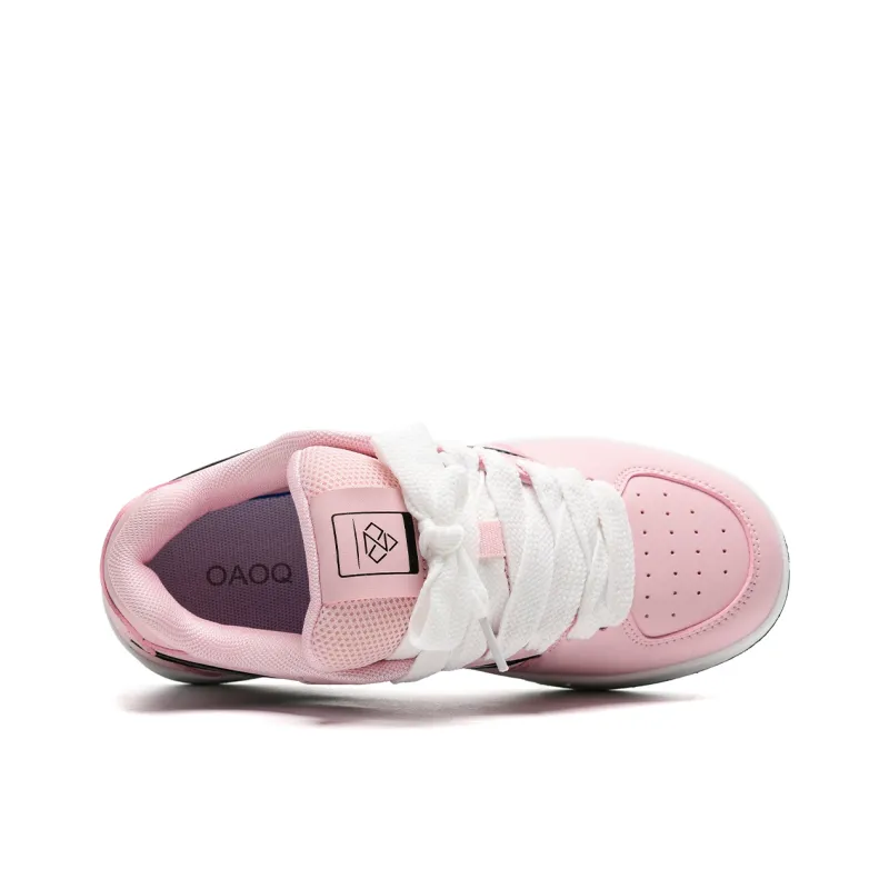 OAOQ Wear-resistant And Lightweight Low-Top Skateboard Shoes Unisex Box-48