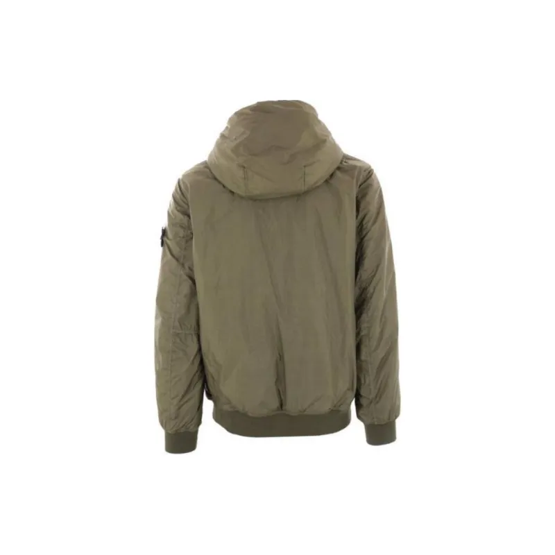STONE ISLAND Zip Up Hooded Jacket-1
