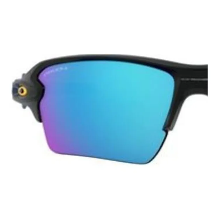 Oakley Plastic Irregular Shape Sunglasses Men Matte Black-2