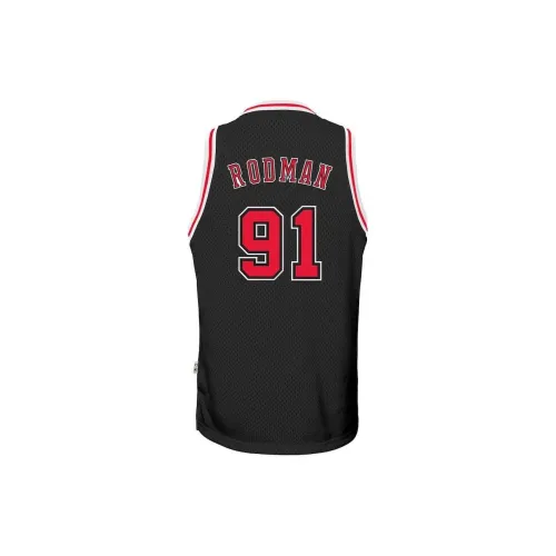 NBA Chicago Bulls Basketball Jerseys Unisex Black