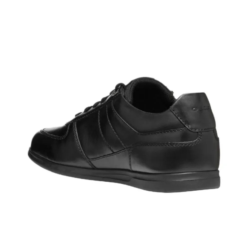 GEOX Low Top Skateboard Shoes Men Black-3
