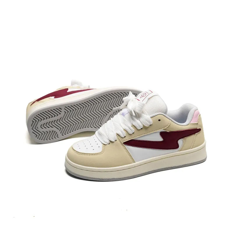 OAOQ Wear-resistant And Lightweight Low-Top Skateboard Shoes Unisex Box-28