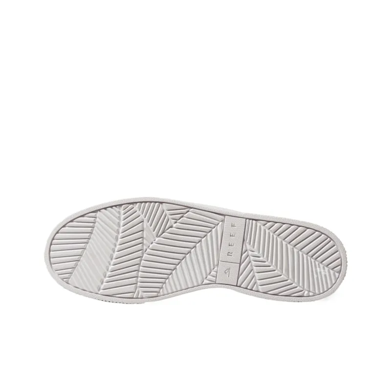 REEF Breathable Low Top Skateboard Shoes Women's White-4