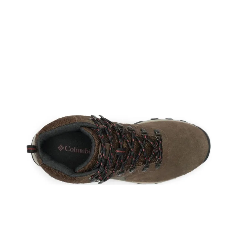 Columbia Anti Slip Wear Resistant Mid Top Outdoor Shoes Men Brown-3