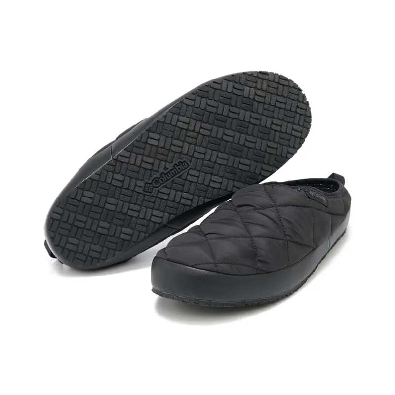 Columbia Slip Resistant Wrap toe Slippers Men Black-3