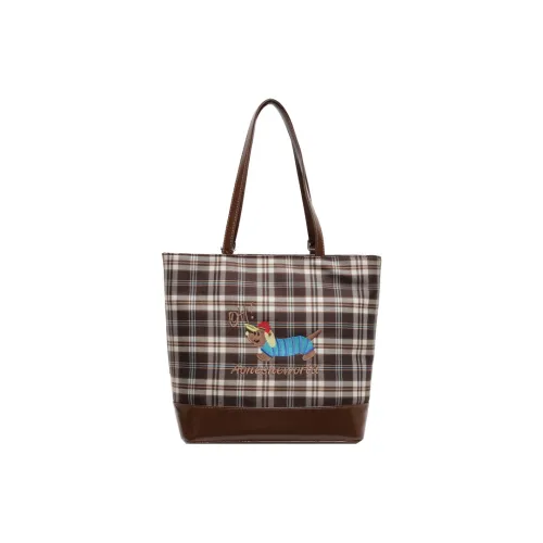 Gerlanx PU Tote messenger Regular Women's Brown/Multicolor