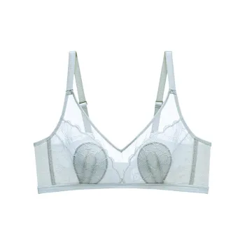 KAOATOAO Bra Women's Silver Gray Blue