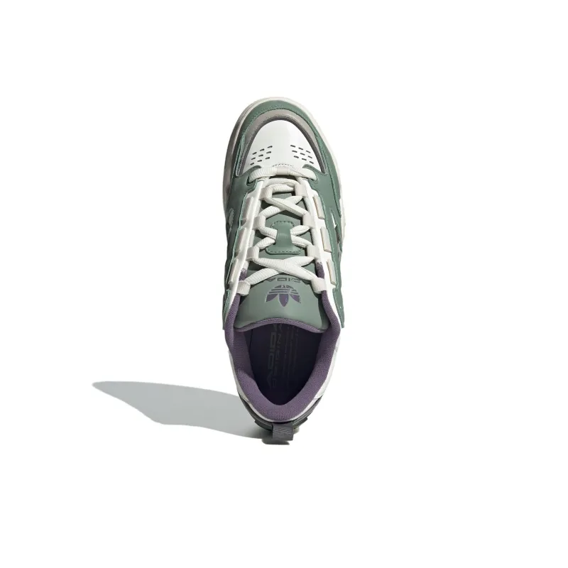 Adidas Originals Adi2000 Wear Resistant Low Top Skateboard Shoes Unisex White Green-3