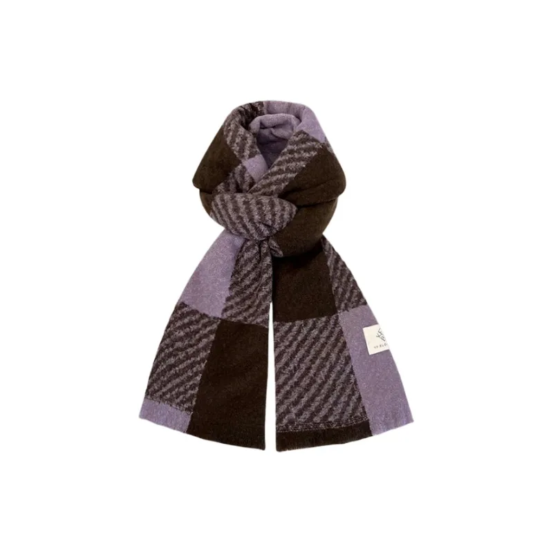CARTELO Polyester Knit Scarves Unisex-4