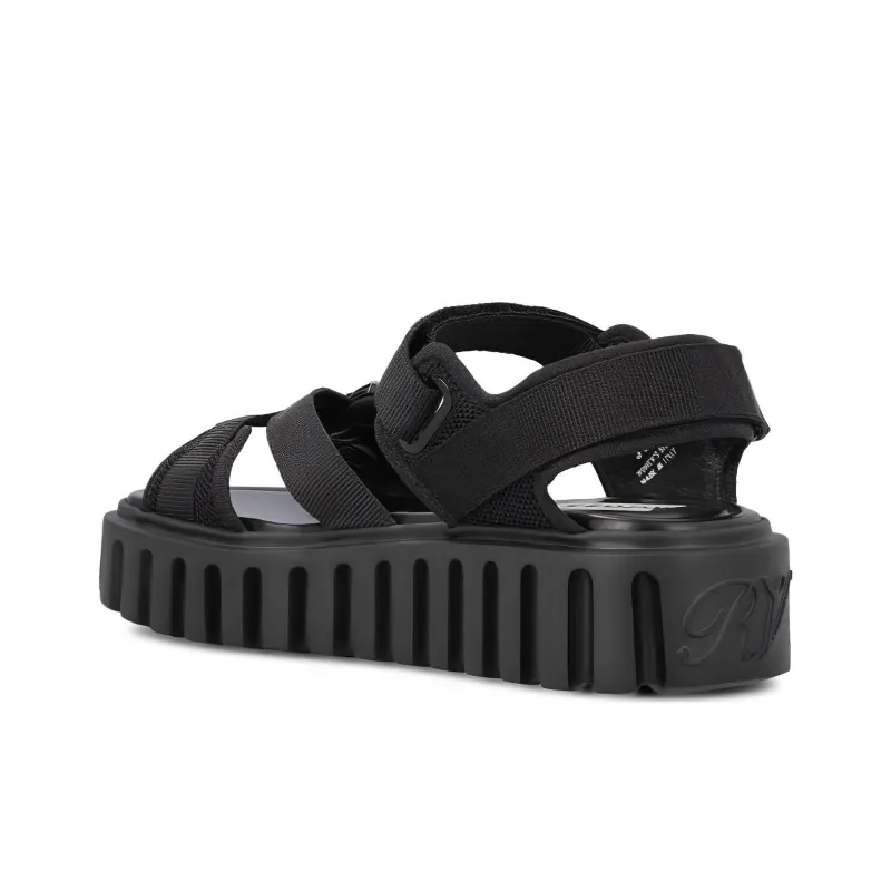 Roger Vivier One Strap Sandals Women's Black-3