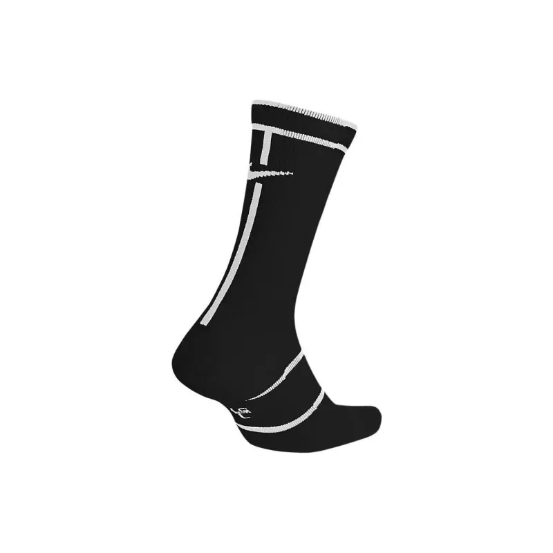 Nike Mid Calf Socks Men's 1 Pack Black-2