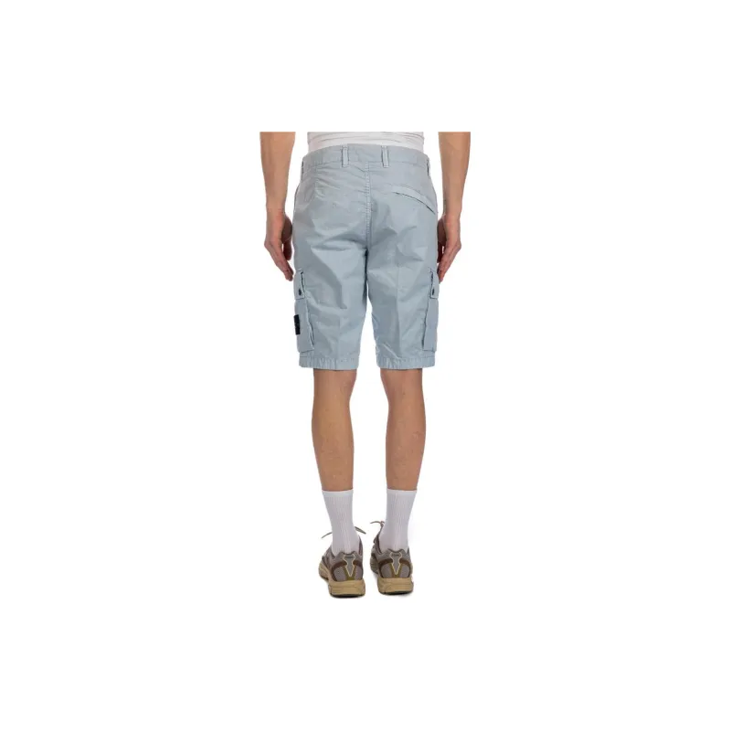 STONE ISLAND Casual Shorts Men Blue-1