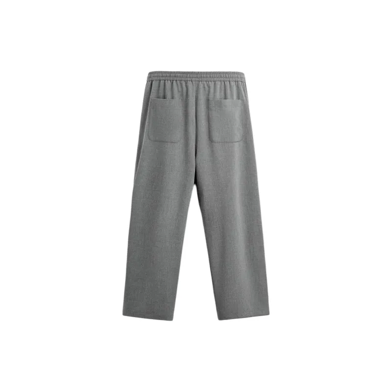 ZARA Casual Pants Men Gray-1