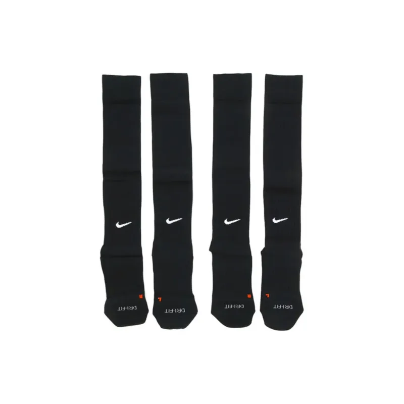 Nike Mid Calf Socks Unisex 2 Pack Black-0